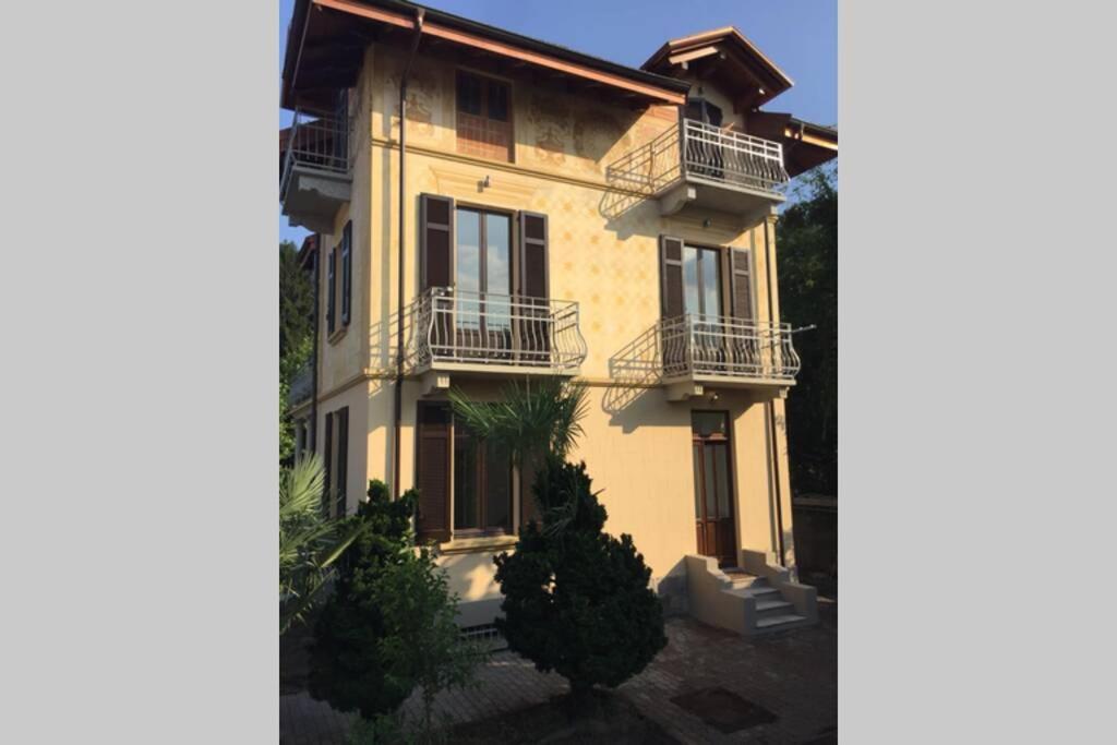 Villa Peachey, Intero Piano Con Giardino Stresa Dış mekan fotoğraf